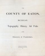 Eaton County 1895 